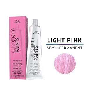 WELLA Semi-Permanent Hair Dye/ Temporary Hair Color, 2 oz, Light Pink, NEW